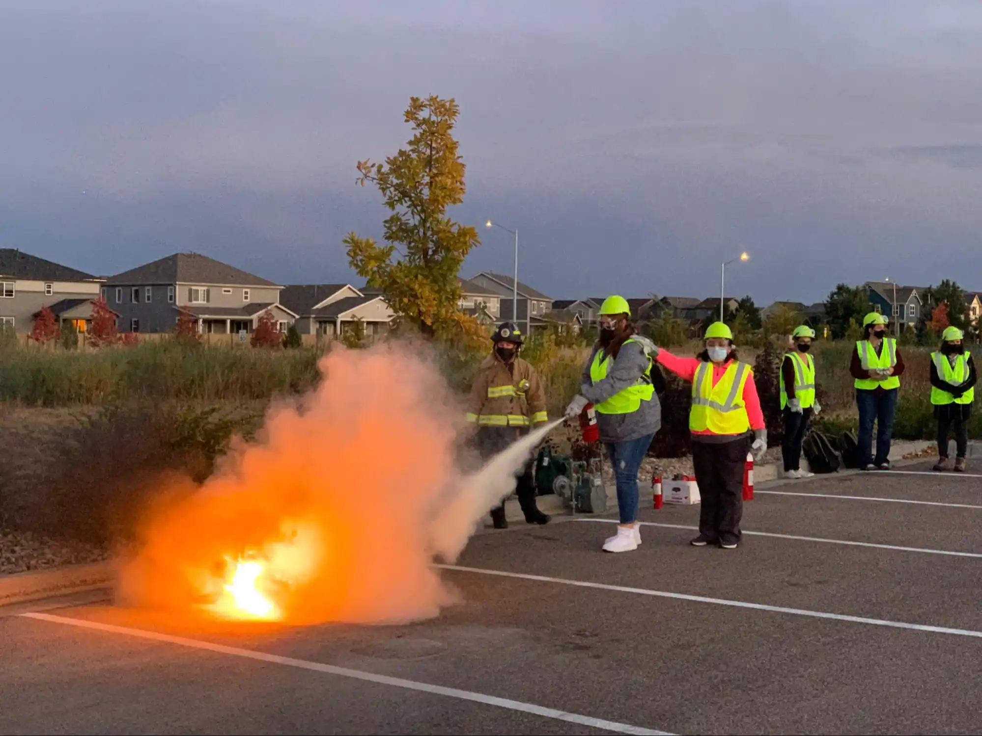 CERT Fire Training